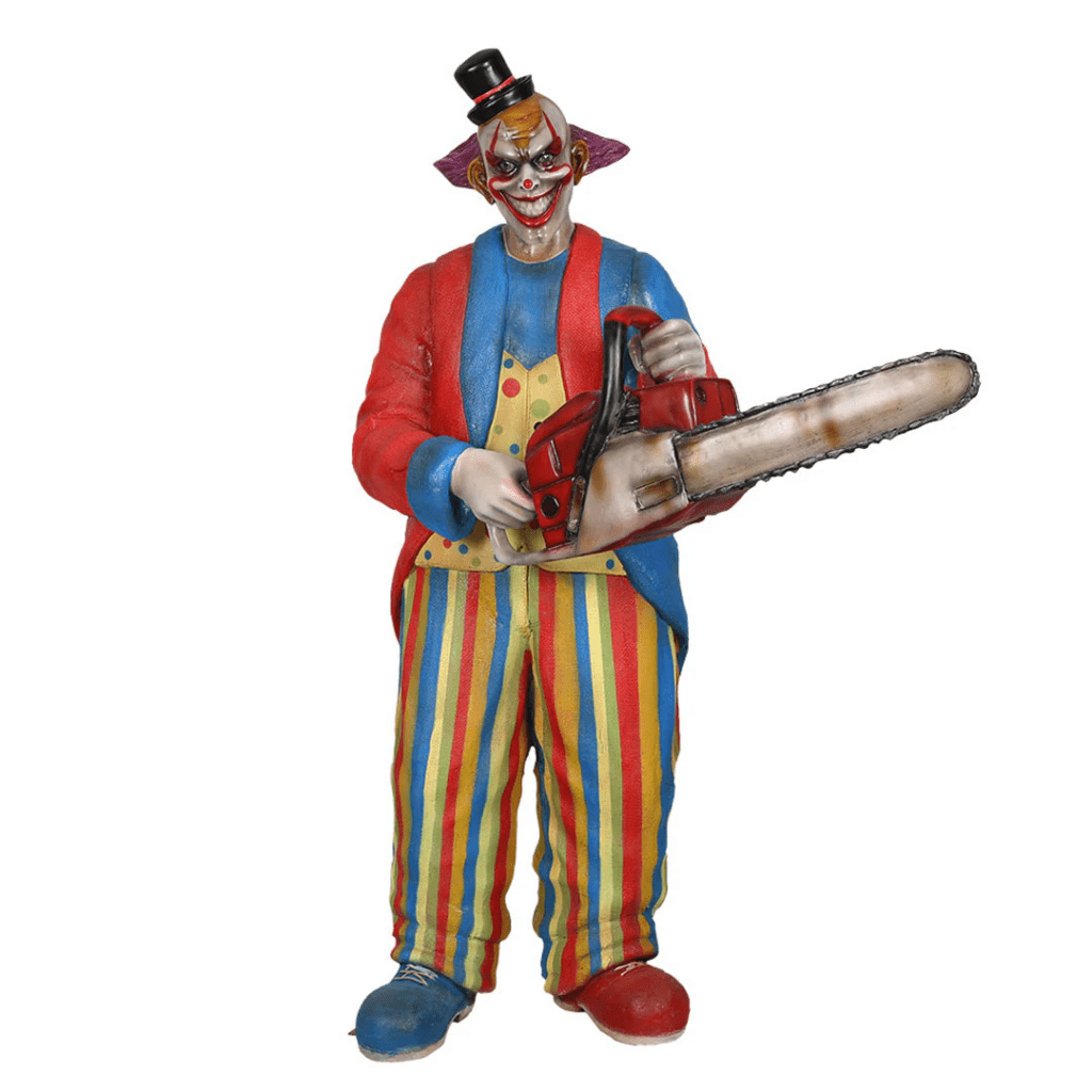 Killer Clown with Chainsaw