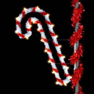 Candy Cane Outline