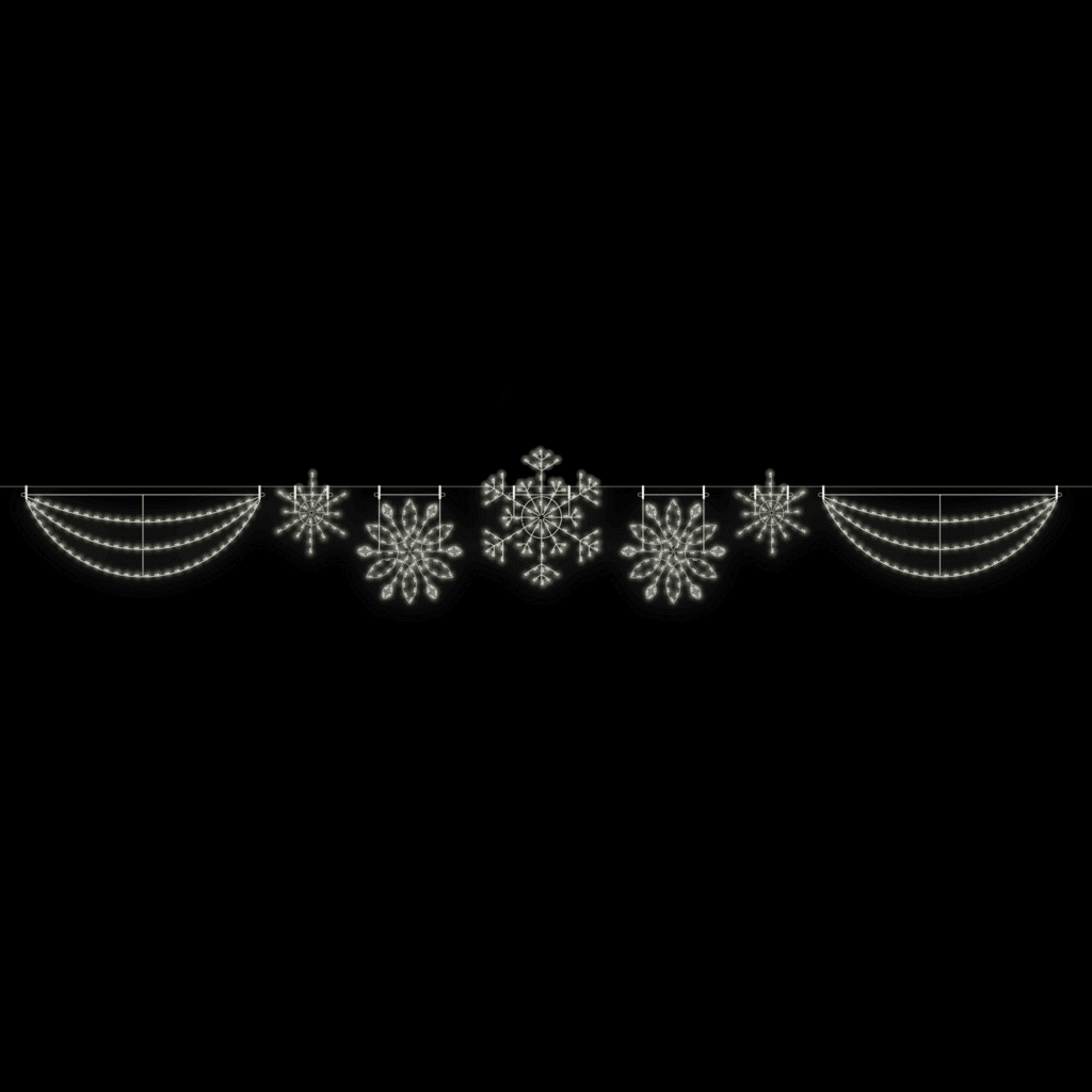 Deluxe Snowflake Skyline