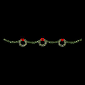 Triple Wreath Skyline