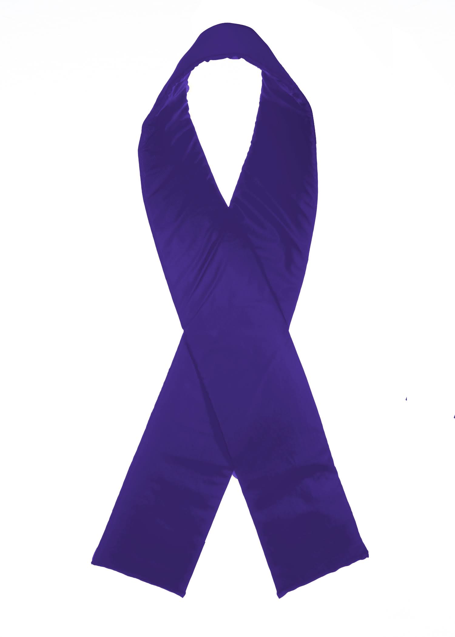 An image of a purple awareness ribbon.