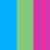 Miami (Aquamarine, Lime, Pink)